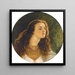 La Dame de Shalott - Sir Joseph Noel Paton — gerahmtes Bild an der Wand