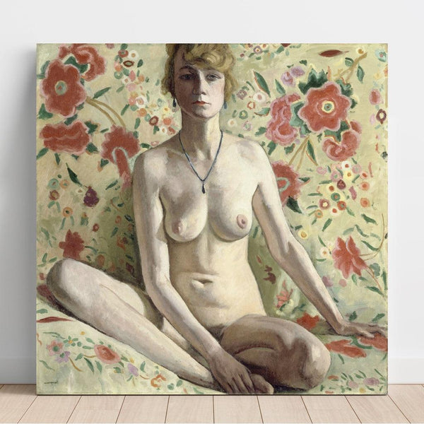 La Femme Blonde par Albert Marquet | Reproduction Tableau Décoration murale affiche copie