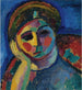 Die nachdenkliche Frau - Alexej von Jawlensky — Ansicht des Kunstwerks