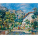 Reproduktion des Gemäldes La Ferme de Magnanosc ou La Villa Raynaud, Grasse - Pierre-Auguste Renoir