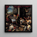 La Fête d'Antoine et Cléopâtre - Leandro Bassano — gerahmtes Bild an der Wand