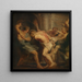 La Flagellation du Christ - Peter Paul Rubens — gerahmtes Bild an der Wand