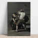 Reproduktion des Gemäldes Die Schmiede - Francisco de Goya