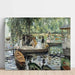 Reproduktion des Gemäldes La Grenouillère - Pierre-Auguste Renoir