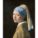 Reproduktion des Gemäldes La Jeune fille à la perle de Johannes Vermeer