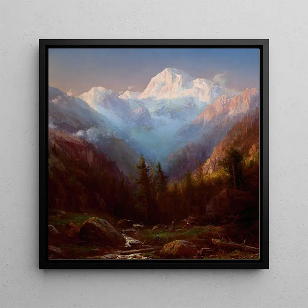 La Jungfrau en Suisse - Régis François Gignoux