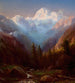 Die Jungfrau in der Schweiz - Régis François Gignoux — Ansicht des Kunstwerks