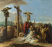 La Lamentation au pied de la croix - Giovanni Domenico Tiepolo — Ansicht des Kunstwerks