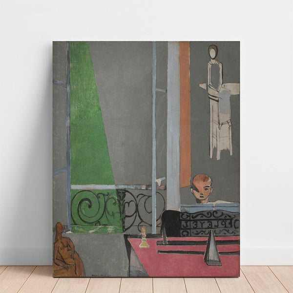 Reproduktion des Gemäldes La Leçon de piano - Henri Matisse