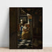 Reproduktion des Gemäldes Die Liebesbrief - Johannes Vermeer