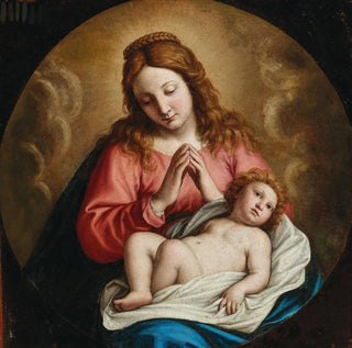 La Madone et l'Enfant - Giovanni Battista Salvi da Sassoferrato