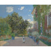 Reproduktion des Gemäldes La Maison de l'artiste à Argenteuil - Claude Monet