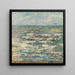 Die Meer - Jan Toorop — gerahmtes Bild an der Wand