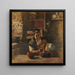 La Mère - Germain David-Nillet — gerahmtes Bild an der Wand