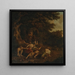 La Mort d'Orphée - John Hamilton Mortimer — gerahmtes Bild an der Wand