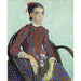 Reproduktion des Gemäldes La Mousmé - Vincent van Gogh
