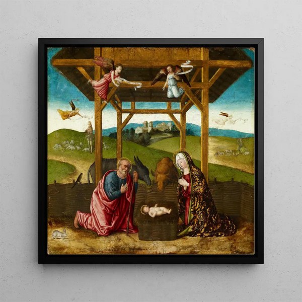 La Nativité - Francesco Di Simone Da Santacroce