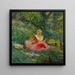 Die Fischerei - Gaston La Touche — gerahmtes Bild an der Wand