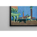 Reproduktion des Gemäldes La Piazzetta, Venedig - Maurice Denis