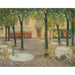 Reproduktion des Gemäldes Die Wassertrinkersplatz, Aix-les-Bains - Henri Le Sidaner