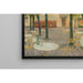 Reproduktion des Gemäldes Die Wassertrinkersplatz, Aix-les-Bains - Henri Le Sidaner