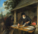 La Poissonnière - Adriaen van Ostade — Ansicht des Kunstwerks