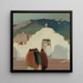 La Porte Blanche - Victor Higgins — gerahmtes Bild an der Wand