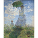 Reproduktion des Gemäldes La Promenade - Claude Monet