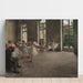 Reproduktion des Gemäldes Die Wiederholung - Edgar Degas