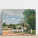 Reproduktion des Gemäldes La Route de Verrières - Alfred Sisley