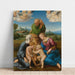 Reproduktion des Gemäldes La Sainte Famille Canigiani - Raphael