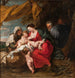 La Sainte Famille - Jan Van Den Hoecke — Ansicht des Kunstwerks