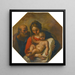 Die Heilige Familie - Sebastiano Ricci — gerahmtes Bild an der Wand