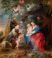 La Sainte Famille sous un pommier - Peter Paul Rubens — Ansicht des Kunstwerks