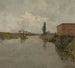 Die Schelde in Dendermonde - Albert Baertsoen — Ansicht des Kunstwerks
