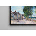 Reproduktion des Gemäldes Die Seine in Bougival - Alfred Sisley