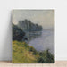 Reproduktion des Gemäldes Die Seine an der Île Marante bei nebligem Wetter - Gustave Caillebotte