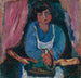 Die Dienerin in Blau - Cham Soutine — Ansicht des Kunstwerks