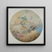Die Erde - Paul Louis Delance — gerahmtes Bild an der Wand