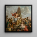Die Jungfrau der Stadt Amsterdam - Gérard de Lairesse — gerahmtes Bild an der Wand