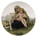 Die Jungfrau und das Lamm - William Bouguereau — Ansicht des Kunstwerks