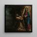 Die Vision des heiligen Franziskus von Assisi - Ludovico Carracci — Wandpräsentation des Kunstwerks