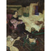Reproduktion des Gemäldes La belle sage-femme, le bébé et la belle mère - Dean Cornwell