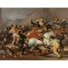 Reproduktion des Gemäldes La charge des Mamelouks - Francisco de Goya