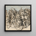 Die Dornenkrone Christi - Circle Of Hans Holbein The Elder — gerahmtes Bild an der Wand