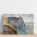Reproduktion des Gemäldes Die Klippe von Aval, Étretat - Claude Monet