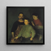 Die Familie - Charles Webster Hawthorne — gerahmtes Bild an der Wand