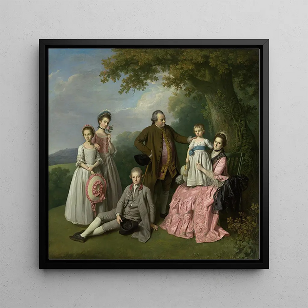 La famille Pybus - Nathaniel Dance Holland