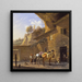 Die Schmiede - Karel Dujardin — gerahmtes Bild an der Wand