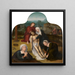 Die Klage über den toten Christus - Adriaen Isenbrandt — gerahmtes Bild an der Wand